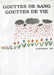 gouttes de sang gouttes de vie